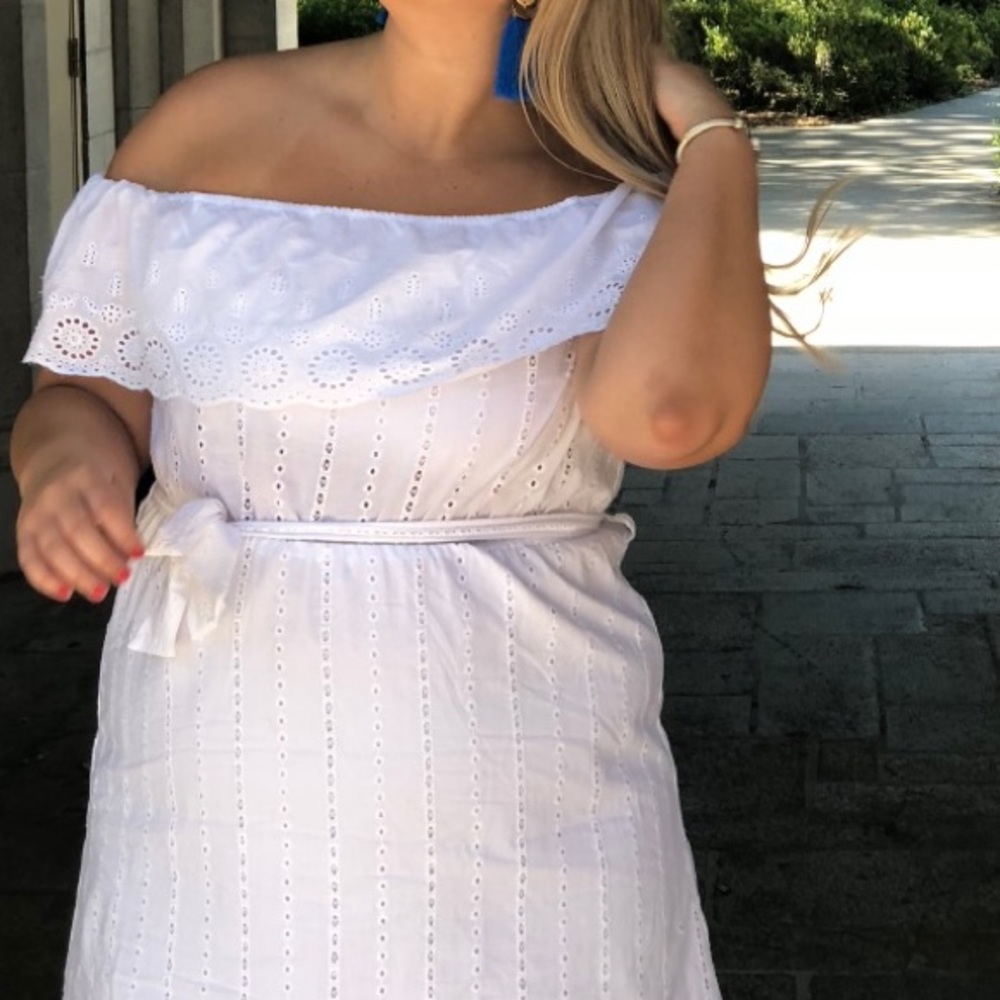 forever 21 white dress